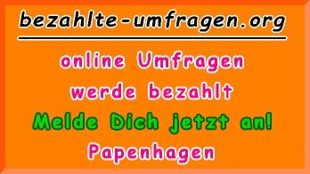 bezahlte Umfragen in Papenhagen