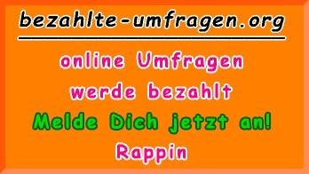 bezahlte Umfragen in Rappin