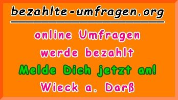 bezahlte Umfragen in Wieck a. Darß