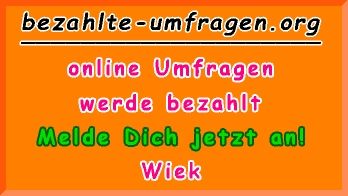bezahlte Umfragen in Wiek