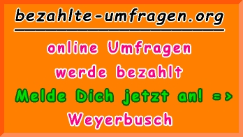 bezahlte Umfragen in Weyerbusch