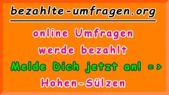 bezahlte Umfragen in Hohen-Sülzen