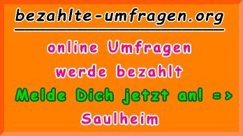 bezahlte Umfragen in Saulheim