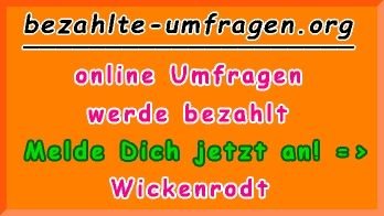 bezahlte Umfragen in Wickenrodt