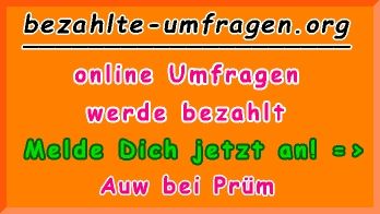 bezahlte Umfragen in Auw bei Prüm