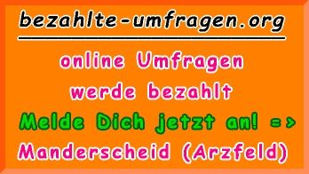 bezahlte Umfragen in Manderscheid (Arzfeld)
