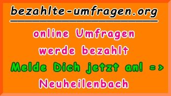 bezahlte Umfragen in Neuheilenbach