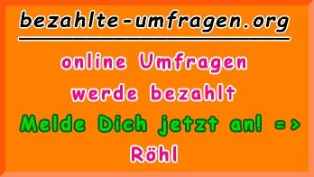 bezahlte Umfragen in Röhl