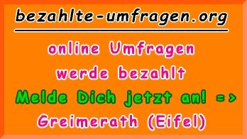 bezahlte Umfragen in Greimerath (Eifel)