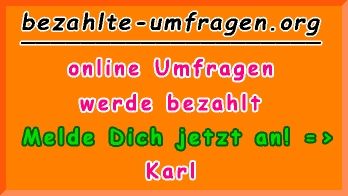 bezahlte Umfragen in Karl