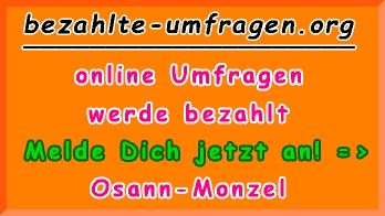 bezahlte Umfragen in Osann-Monzel
