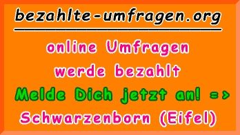 bezahlte Umfragen in Schwarzenborn (Eifel)