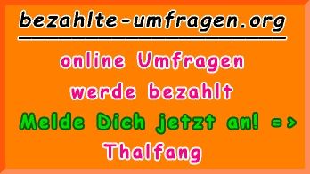bezahlte Umfragen in Thalfang