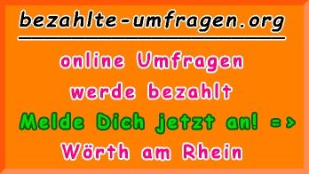 bezahlte Umfragen in Wörth am Rhein