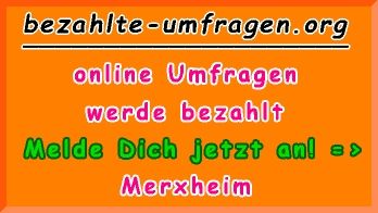 bezahlte Umfragen in Merxheim