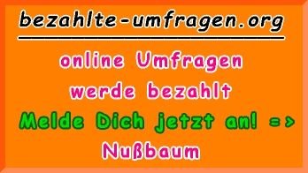 bezahlte Umfragen in Nußbaum