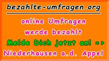 bezahlte Umfragen in Niederhausen a.d. Appel