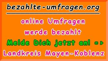 bezahlte Umfragen in Landkreis Mayen-Koblenz
