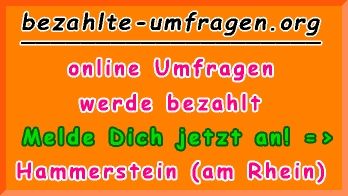 bezahlte Umfragen in Hammerstein (am Rhein)