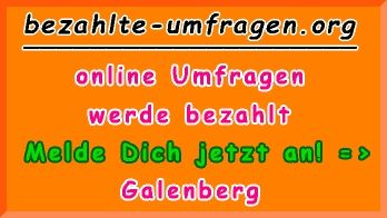 bezahlte Umfragen in Galenberg