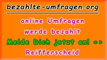 bezahlte Umfragen in Reifferscheid