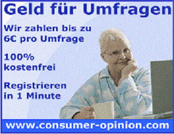 Consumer-Opinion bezahlte Umfragen