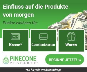 bezahlte Umfragen Pinecone Research DE